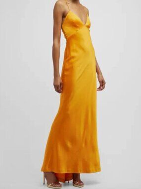 Alice + Olivia Montana Back Lace Up Gown Size 4